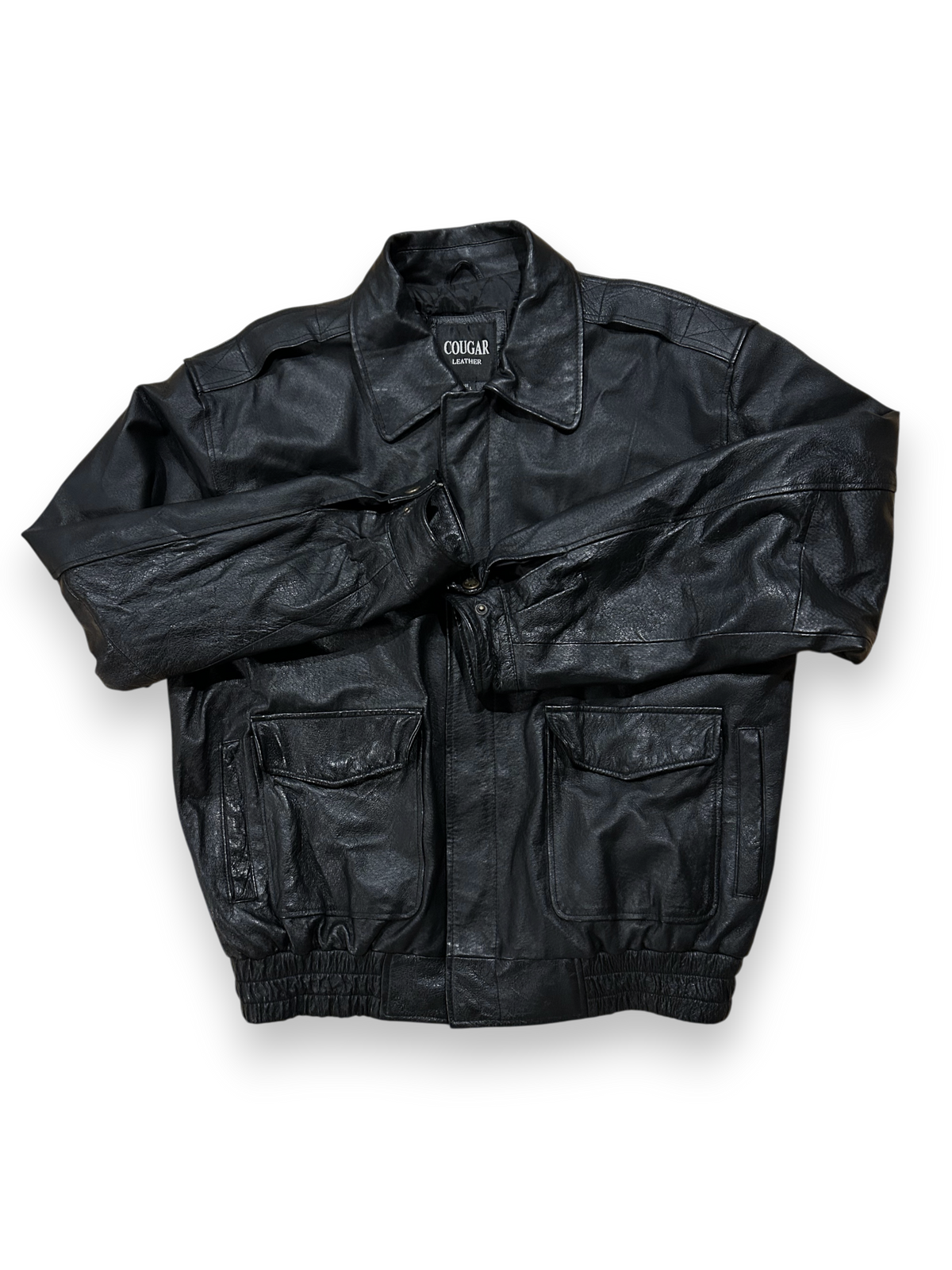Cougar - Black Leather Jacket
