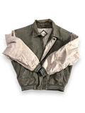 Green Denim - Bomber Jacket