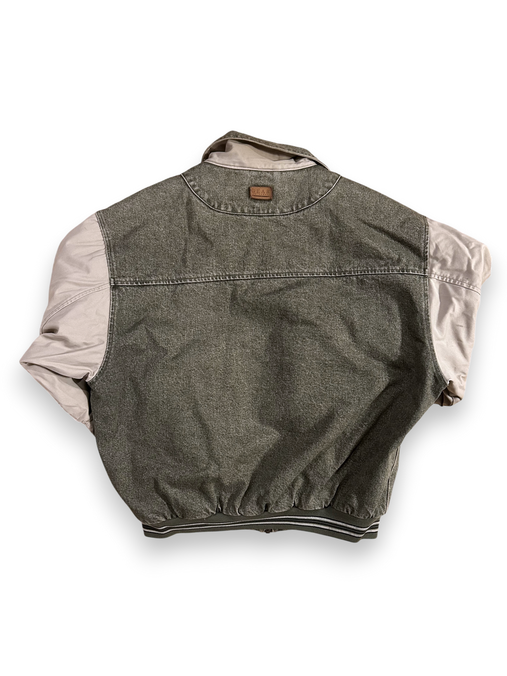 Green Denim - Bomber Jacket