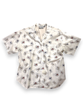 Italia Stamp - Short Sleeve Button Down Shirt