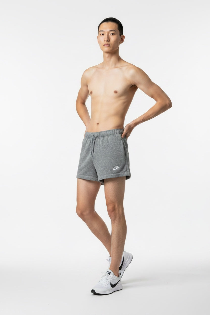 Nike - Heather Grey Sweatshorts