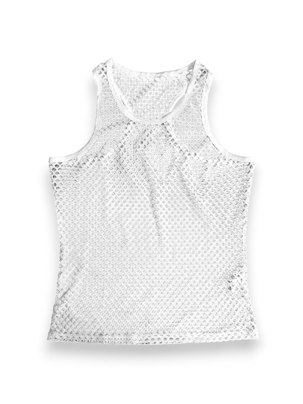 White Fish net - Tank Top