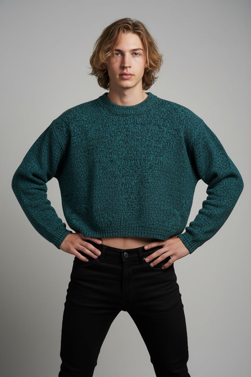 Turquoise - Knit Sweater